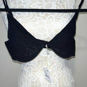 Free People Mesh Lined Pattern Bra